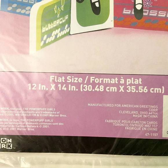 2001 Powerpuff Girls Stand Up Centerpiece Cartoon Network Characters Party Decor - Picture 5 of 16